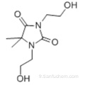 1,3-Bis (2-hydroxyéthyl) -5,5-diméthylhydantoïne CAS 26850-24-8